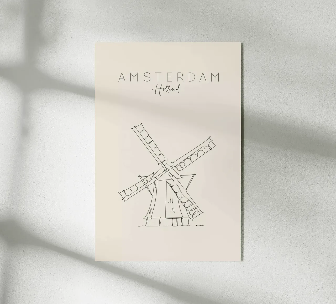 Amsterdam plexiglass da The Cartography Collection