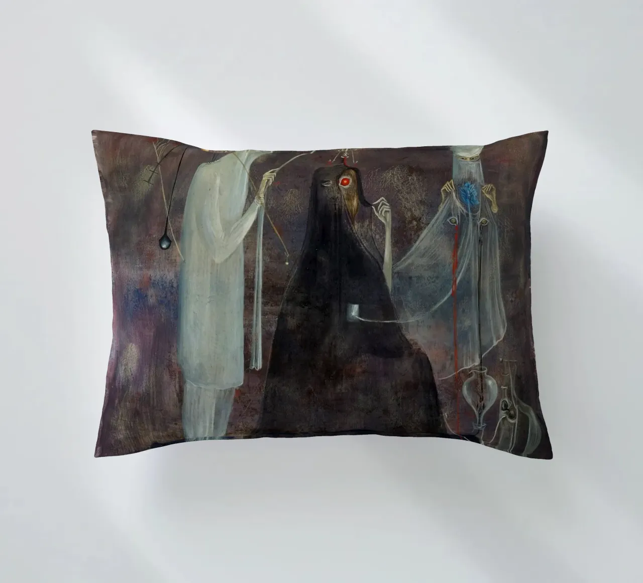 Leonora Carrington Operazione mercoledì cuscino da Kunze Gallery