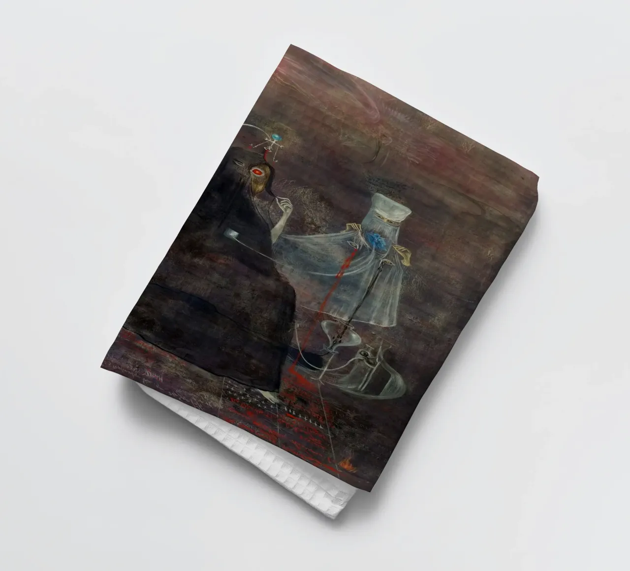 Leonora Carrington Operazione mercoledì canovaccio da cucina da Kunze Gallery