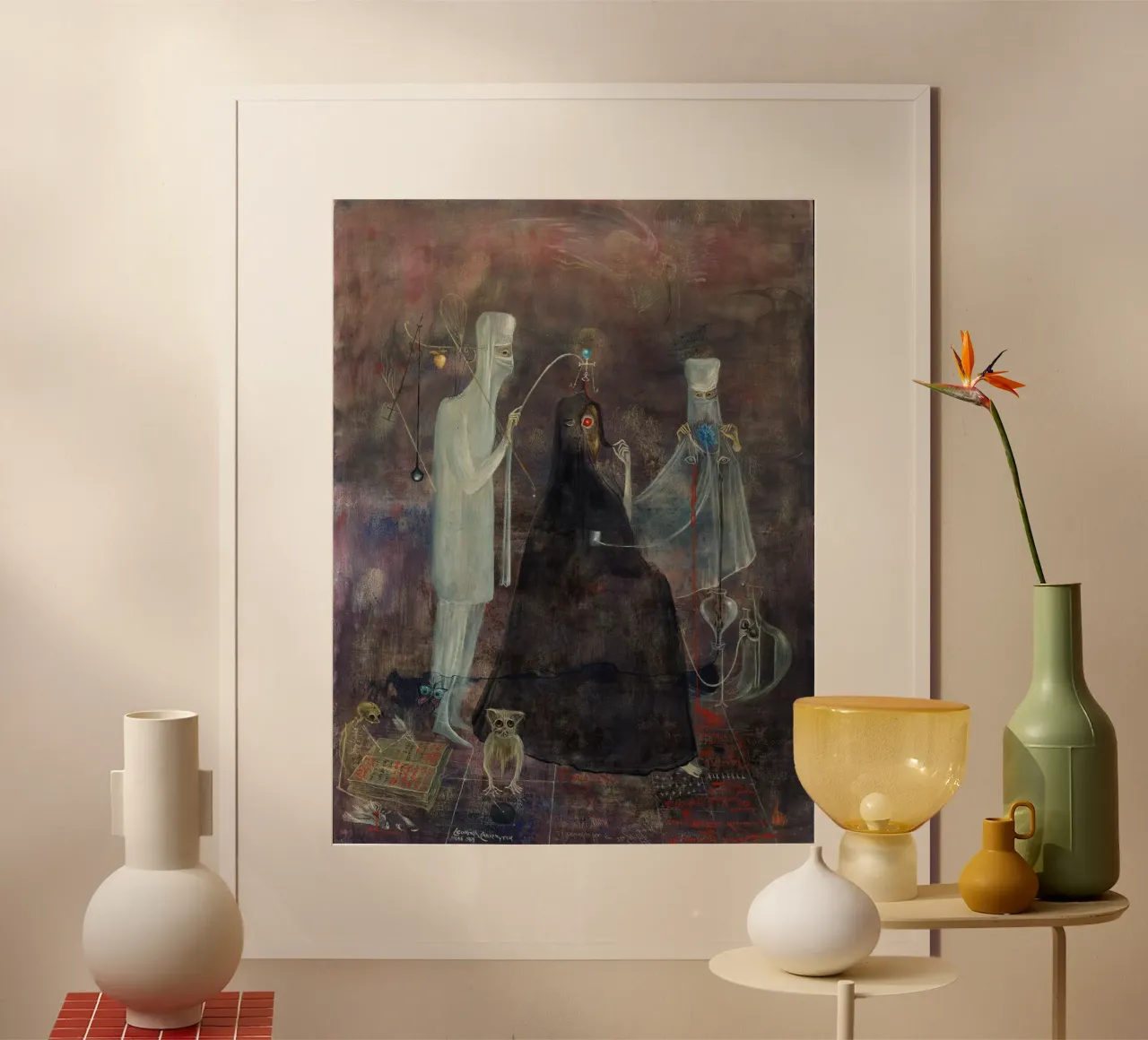 Leonora Carrington Operazione mercoledì carta hahnemühle da Kunze Gallery