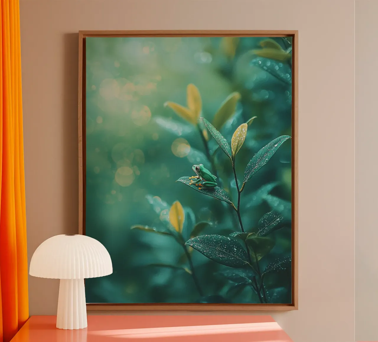 Macro Nature tela da PhotoVibe Decor