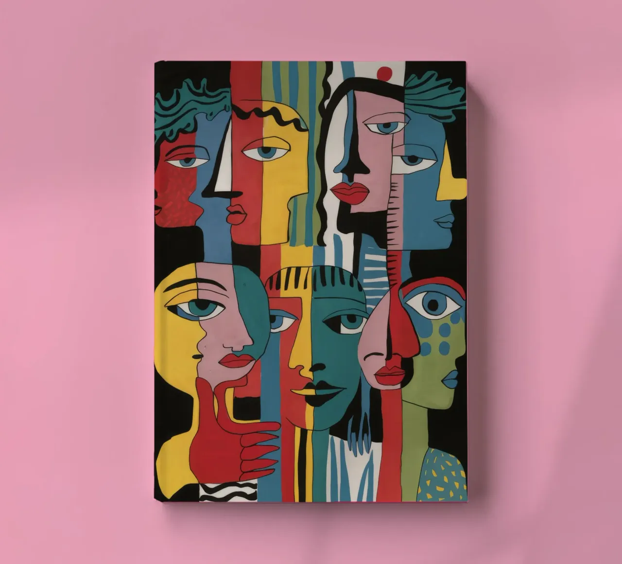 Cubist Face Set notebook by Lumi Eyes