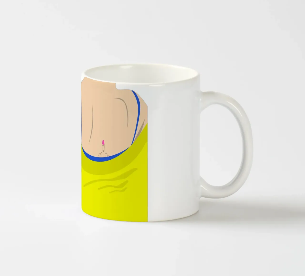 Statement. tazza in ceramica da FRICKE DESIGN