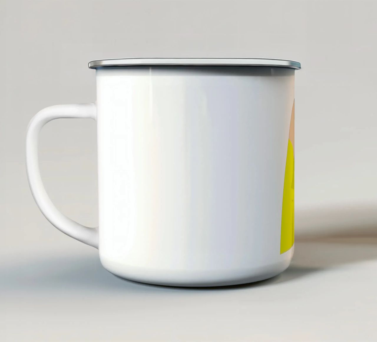 Statement. tazza in smalto da FRICKE DESIGN