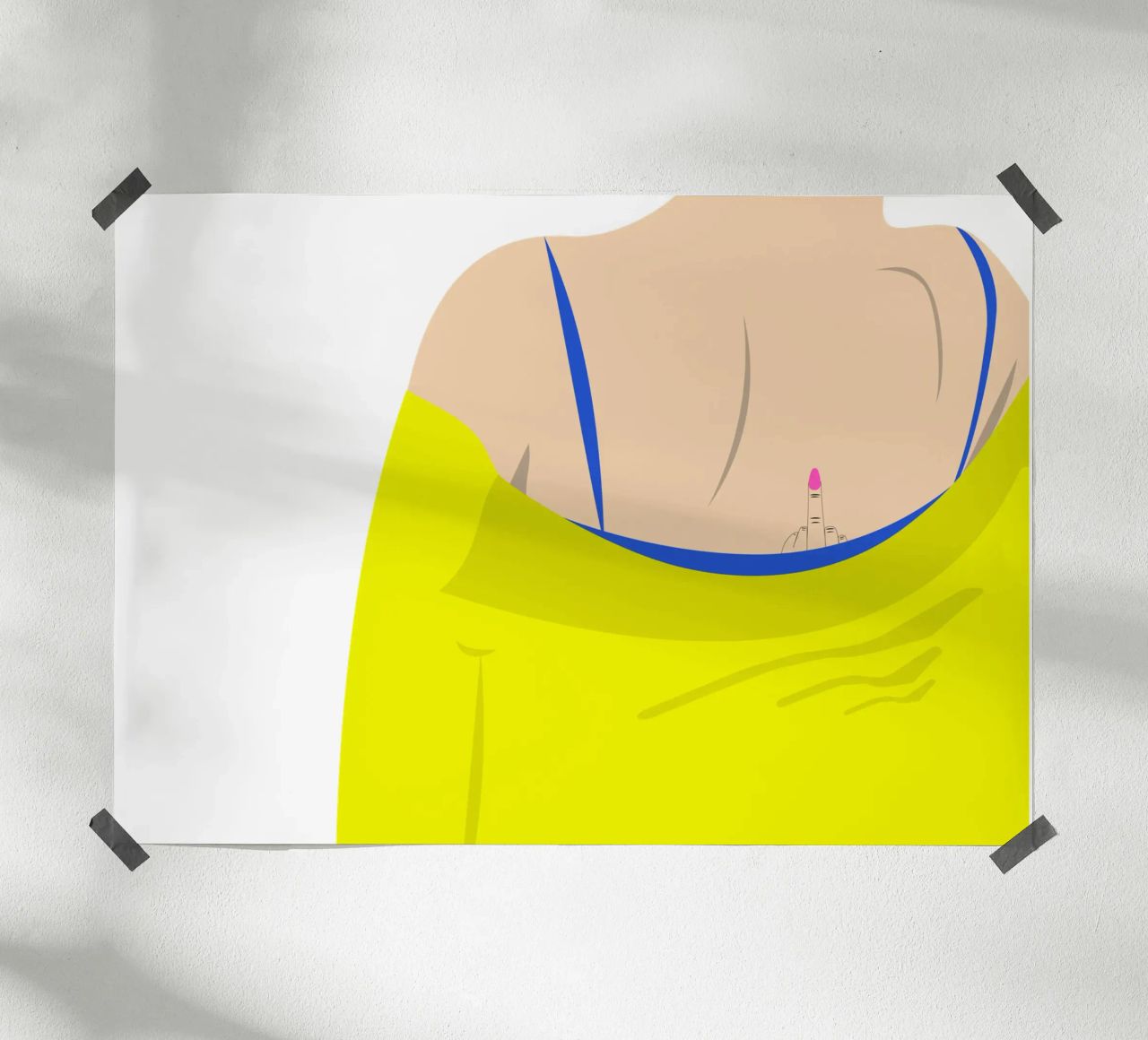 Statement. Poster von FRICKE DESIGN