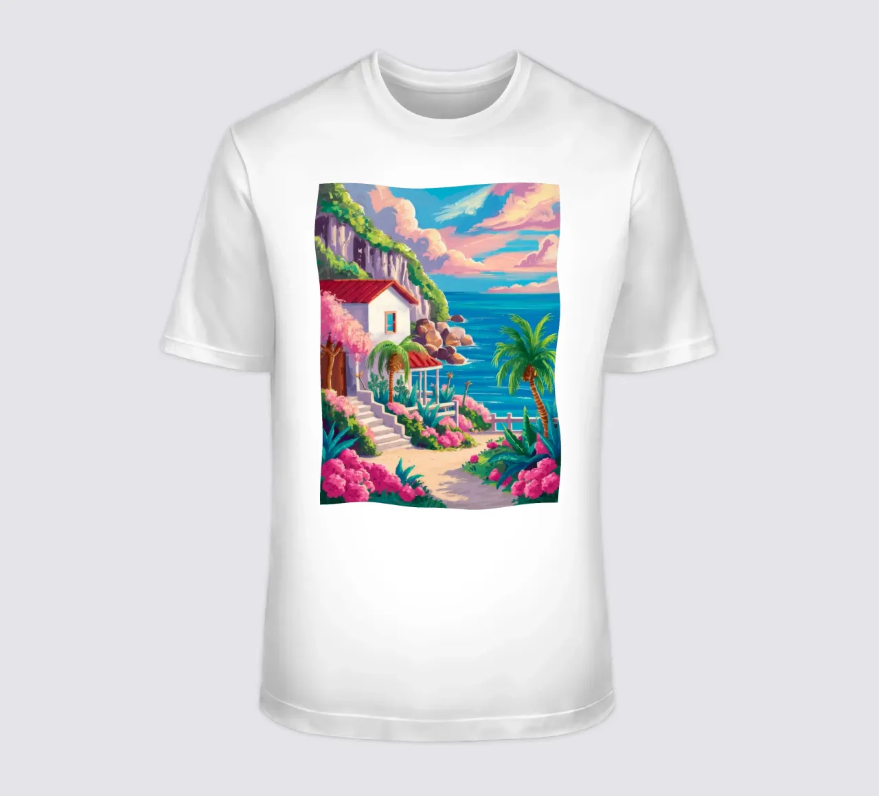 Sogni di scale costiere t-shirt da Paez Harmony