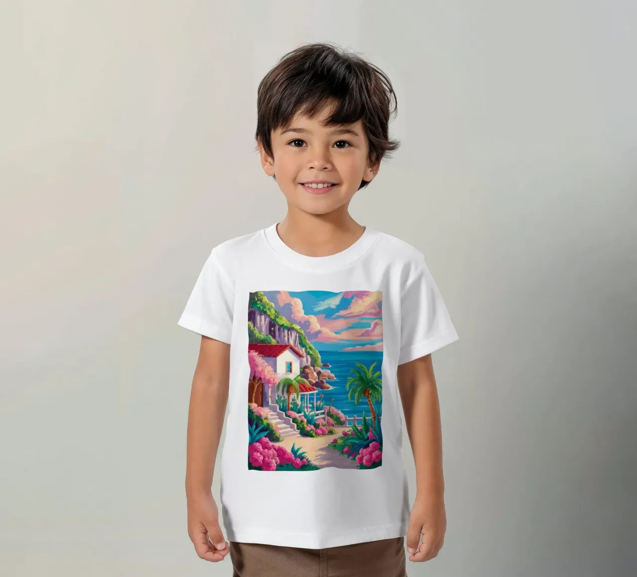 Kusttrap dromen kinder t-shirt van Paez Harmony