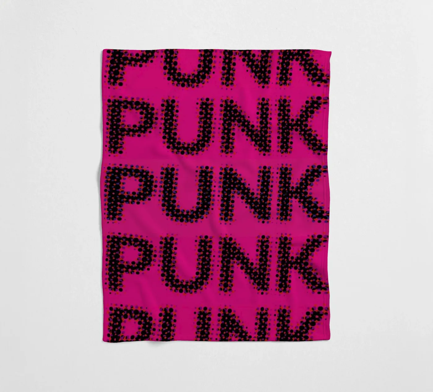Punk fleecedeken van Shot By Clint