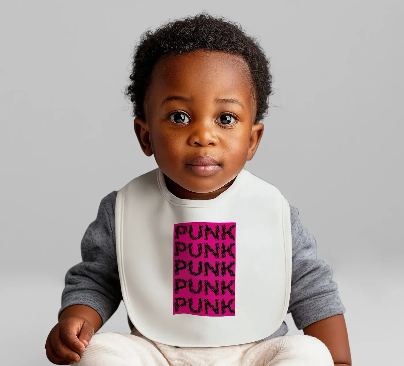 Punk bavaglino da Shot By Clint