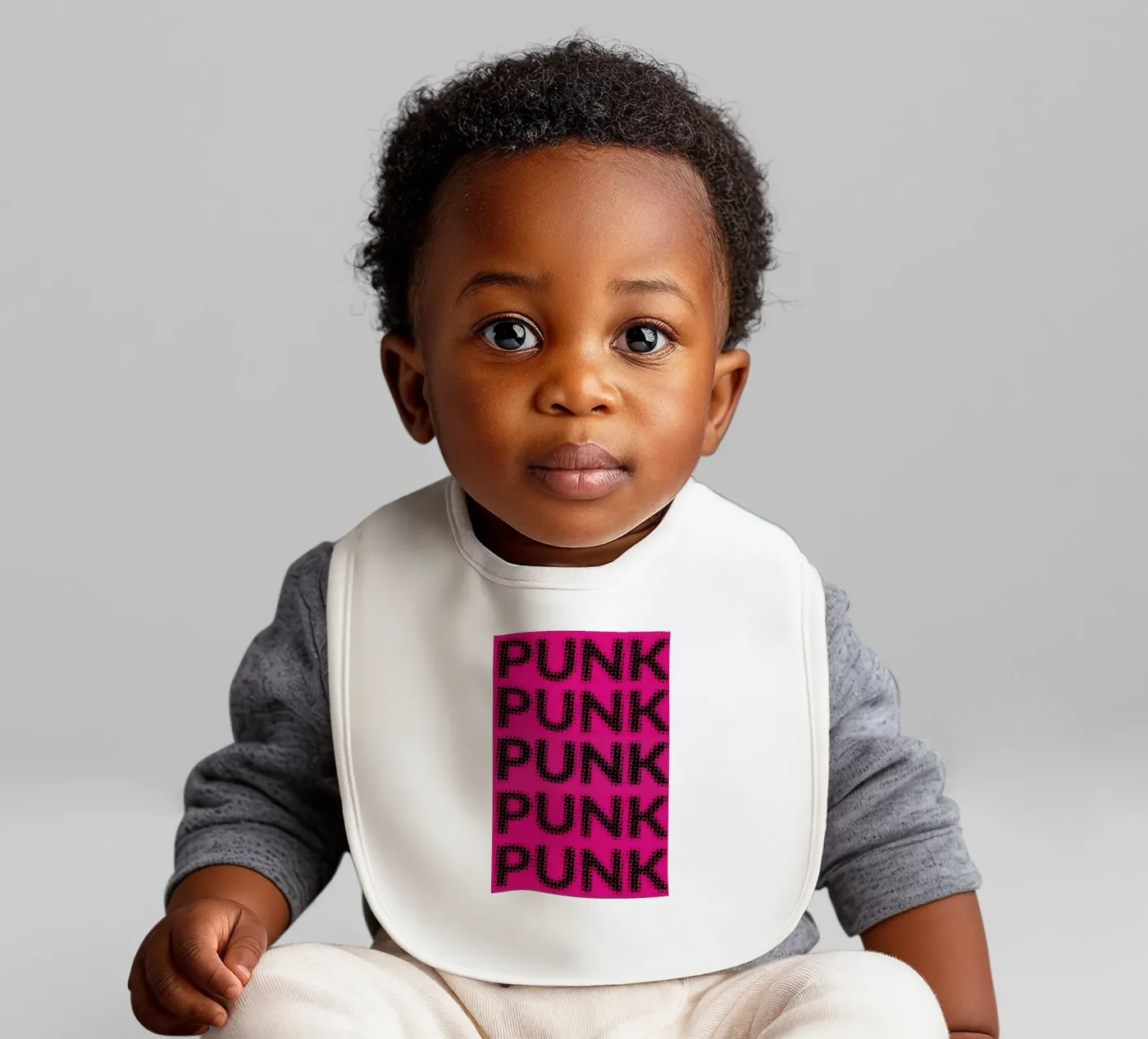 Punk bavaglino da Shot By Clint