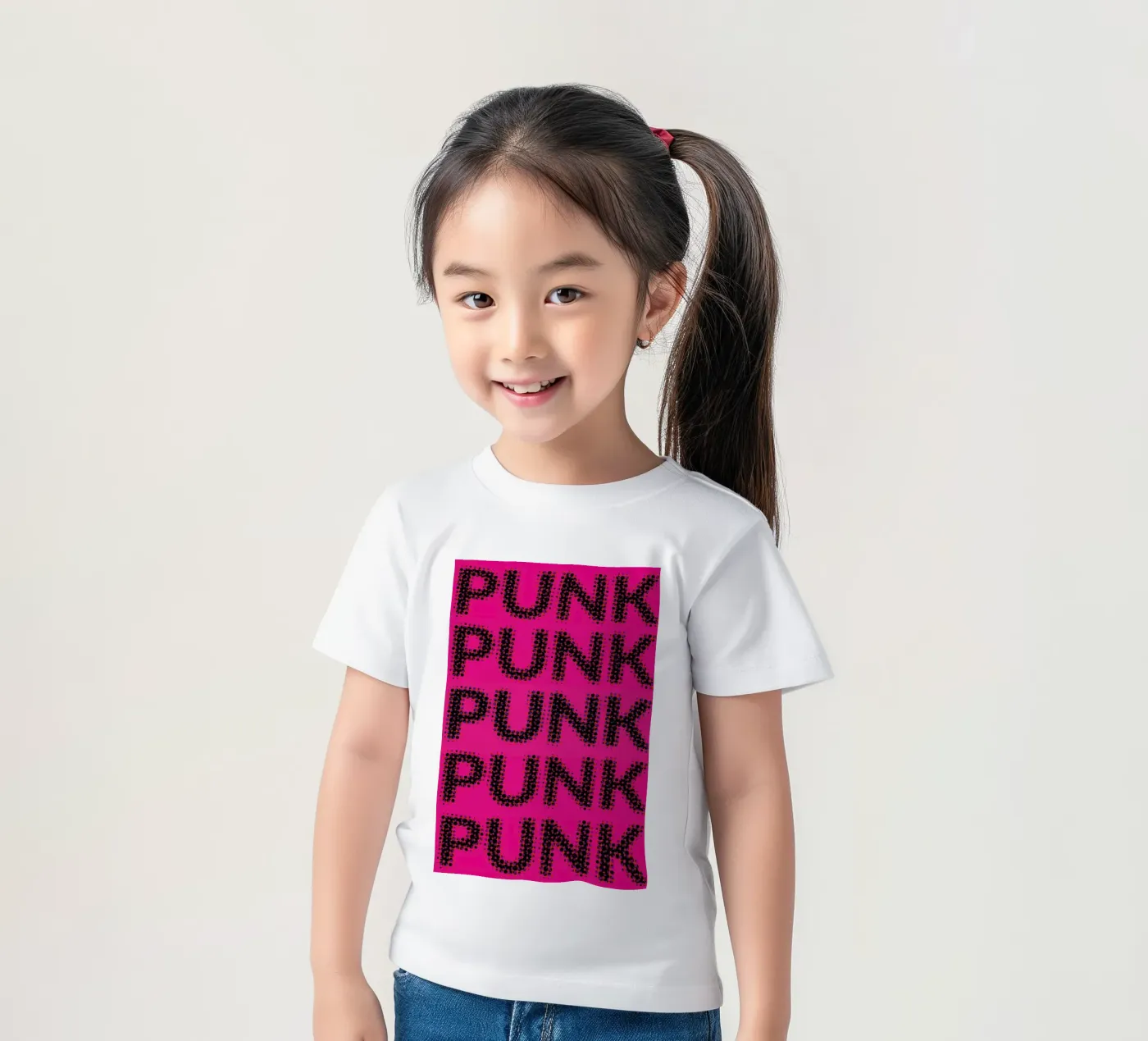 Punk t-shirt bambini da Shot By Clint