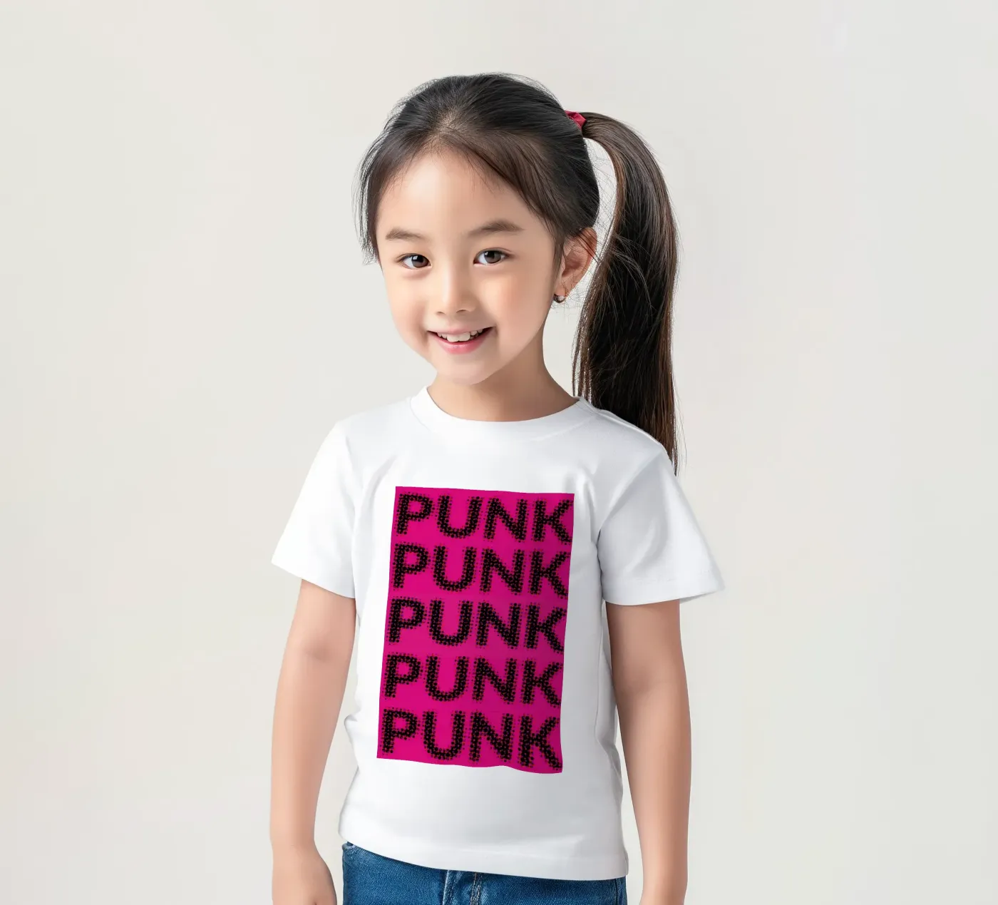 Punk t-shirt bambini da Shot By Clint