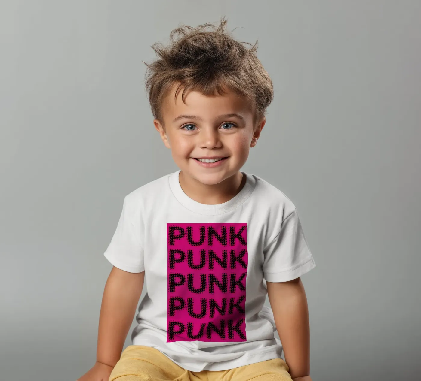 Punk t-shirt bambini da Shot By Clint