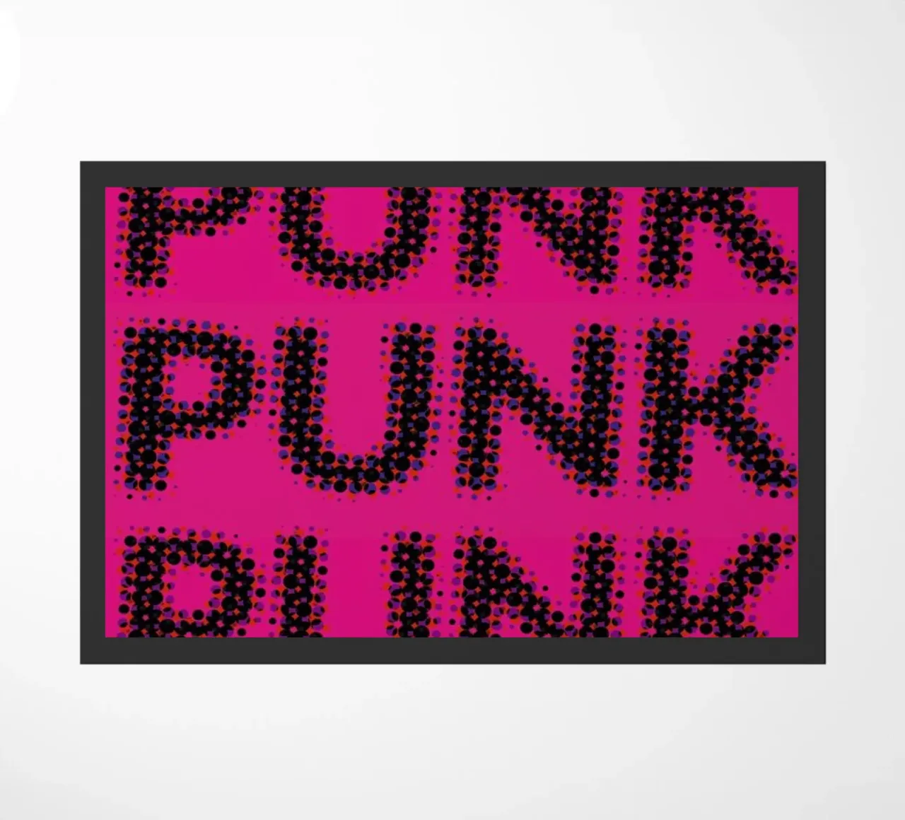 Punk doormat by Shot By Clint