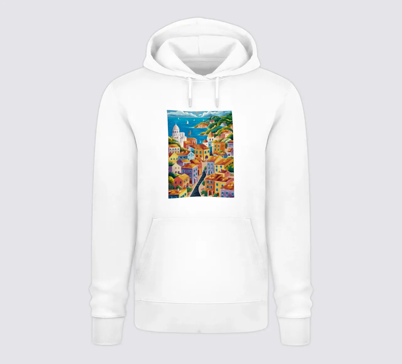 Bagliore del porto di Hillside felpa con cappuccio da Paez Harmony