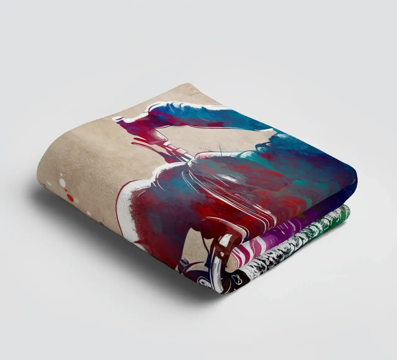 Art du sport à vélo serviette de bain de SPORT