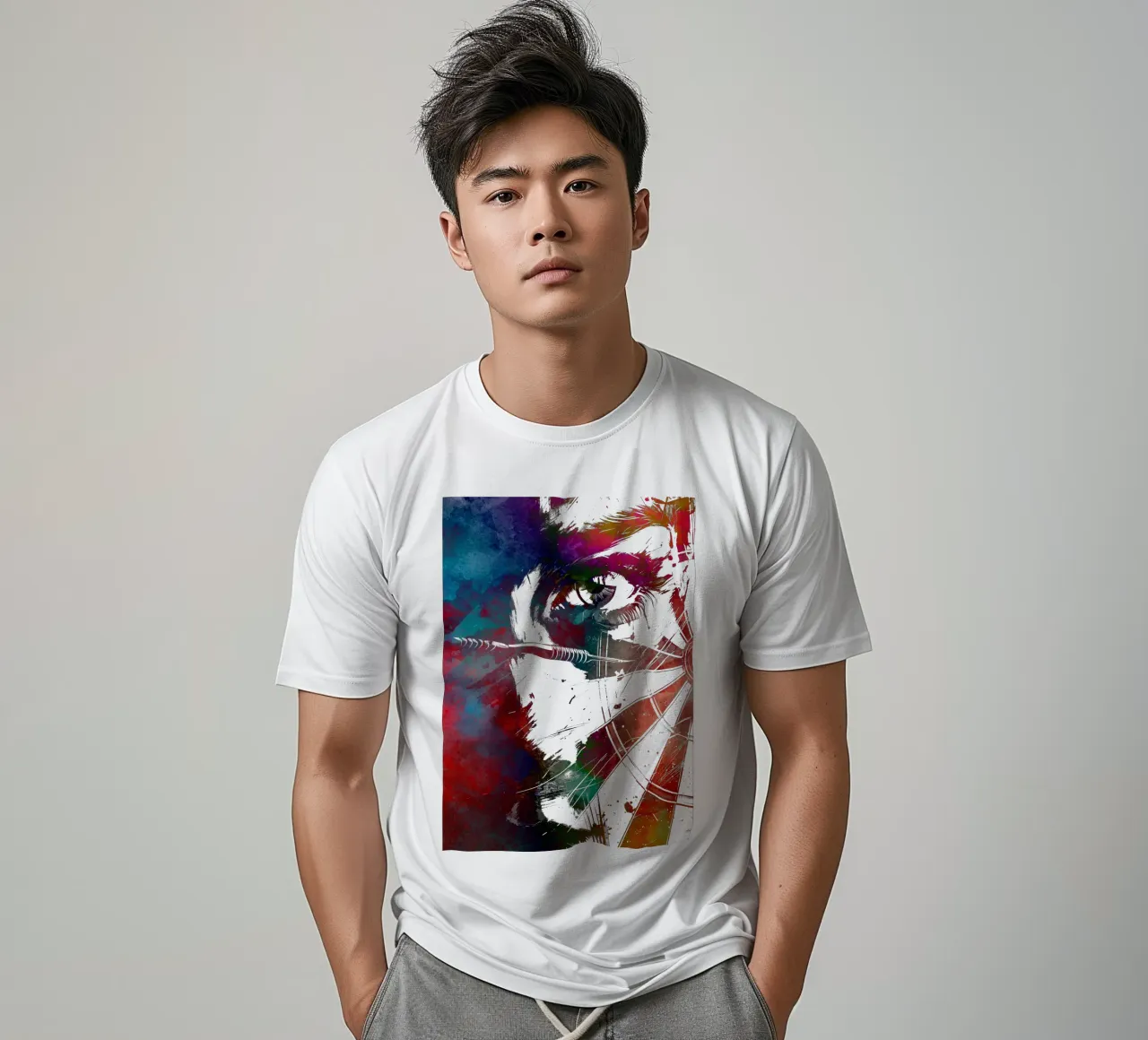 Dart sport art bianco t-shirt da SPORT