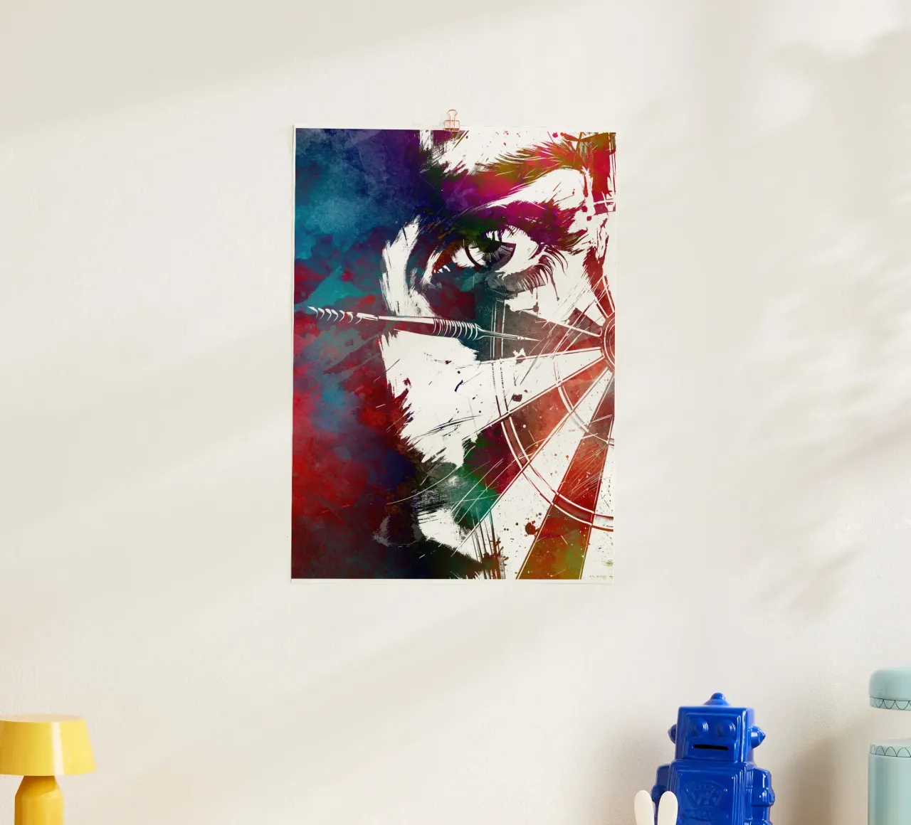 Dart sport art bianco carta hahnemühle da SPORT