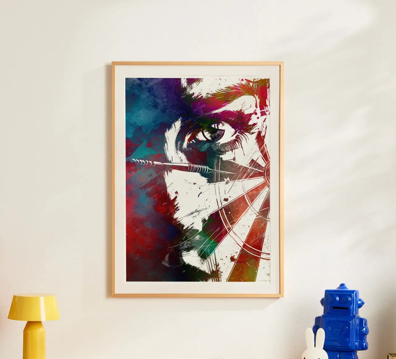 Dart sport art bianco carta hahnemühle da SPORT