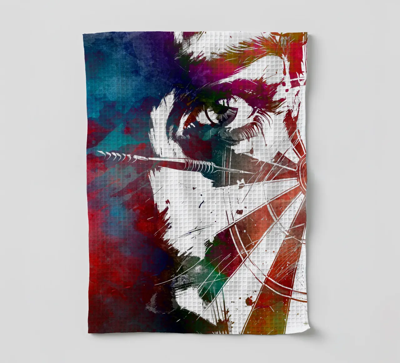 Dart sport art bianco canovaccio da cucina da SPORT