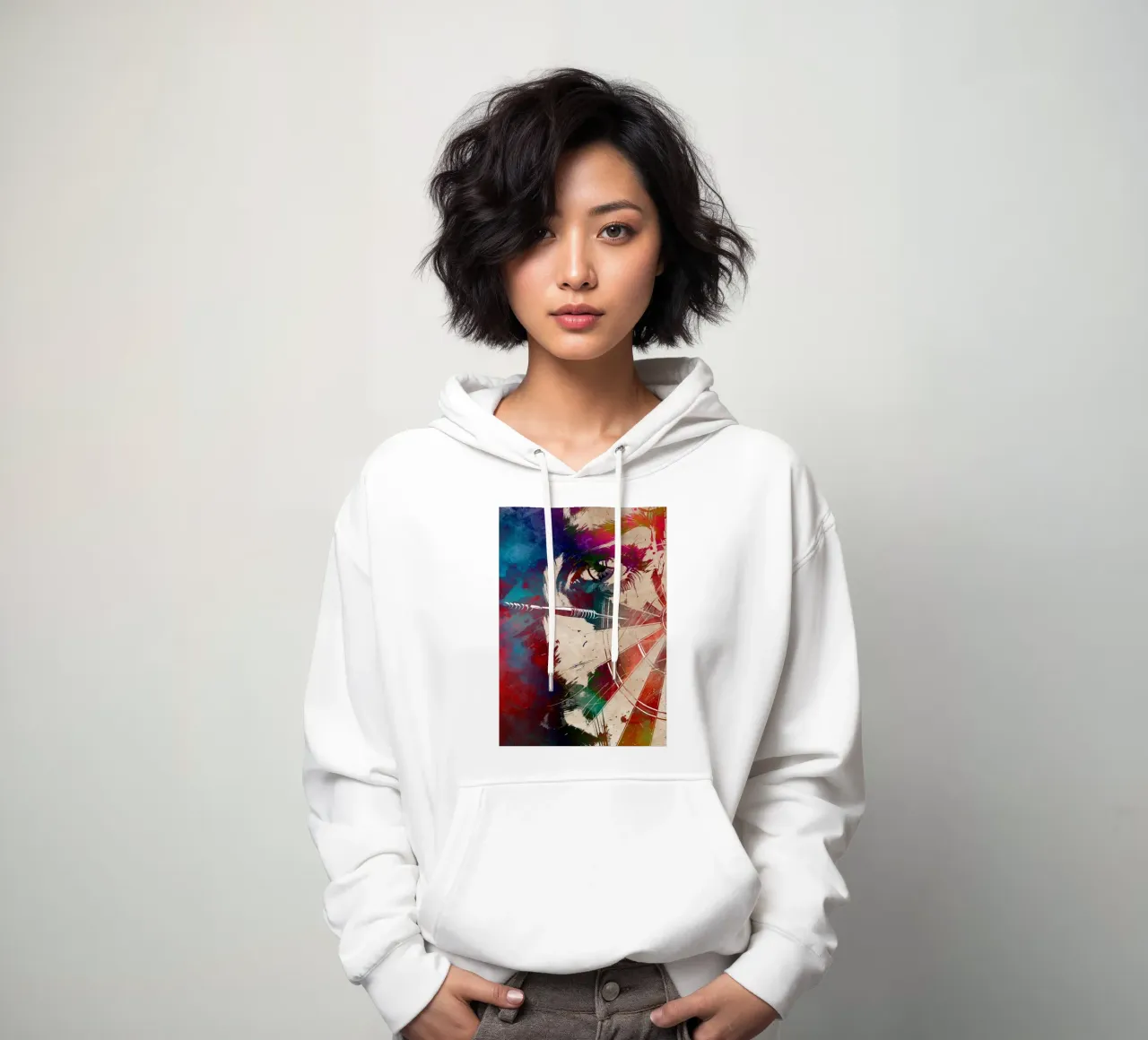 Dart sport art felpa con cappuccio da SPORT