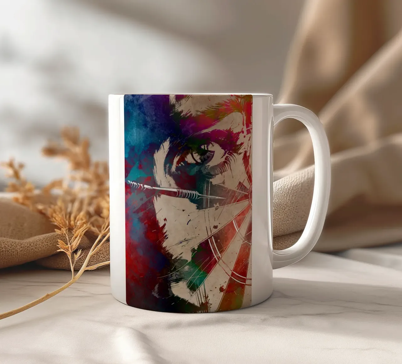 Dart sport art tazza in ceramica da SPORT