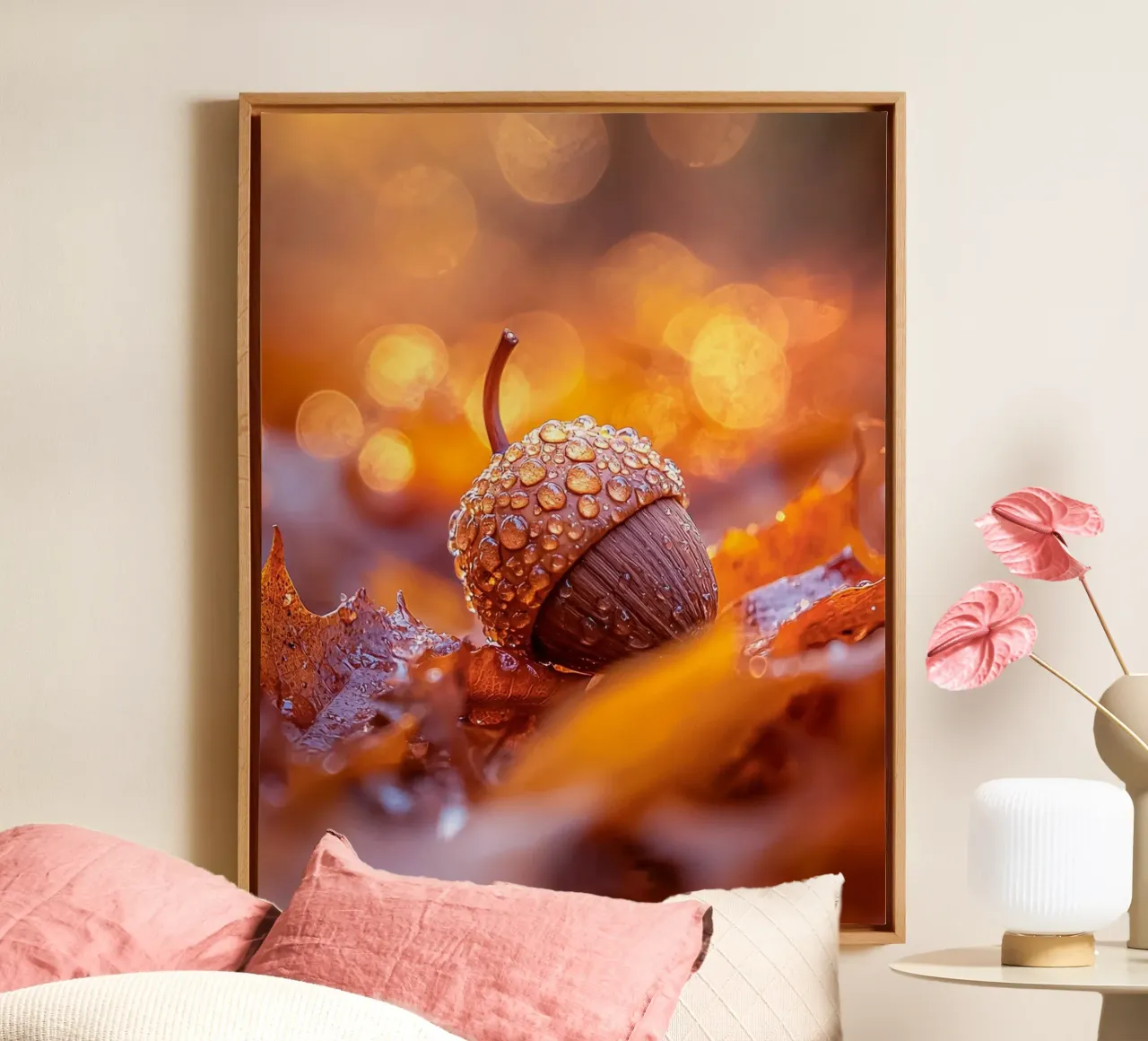 Macro Nature tela da PhotoVibe Decor