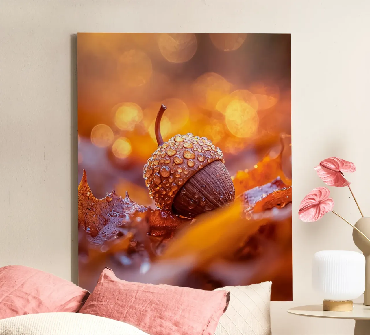 Macro Nature tela da PhotoVibe Decor
