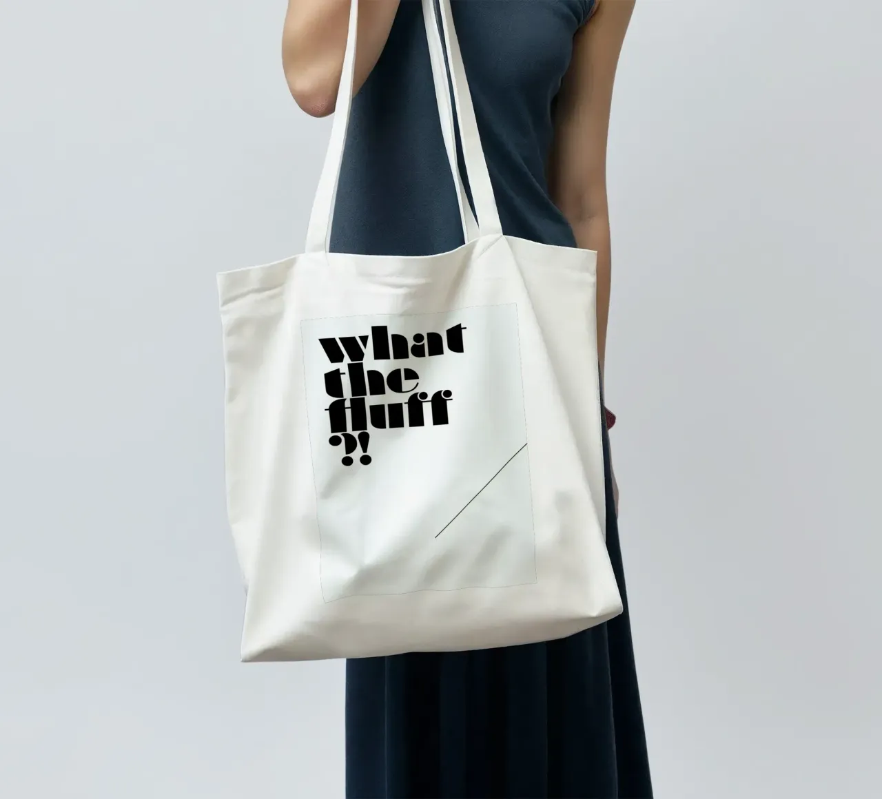 What the fluff?! borsa in juta da Oh Darling