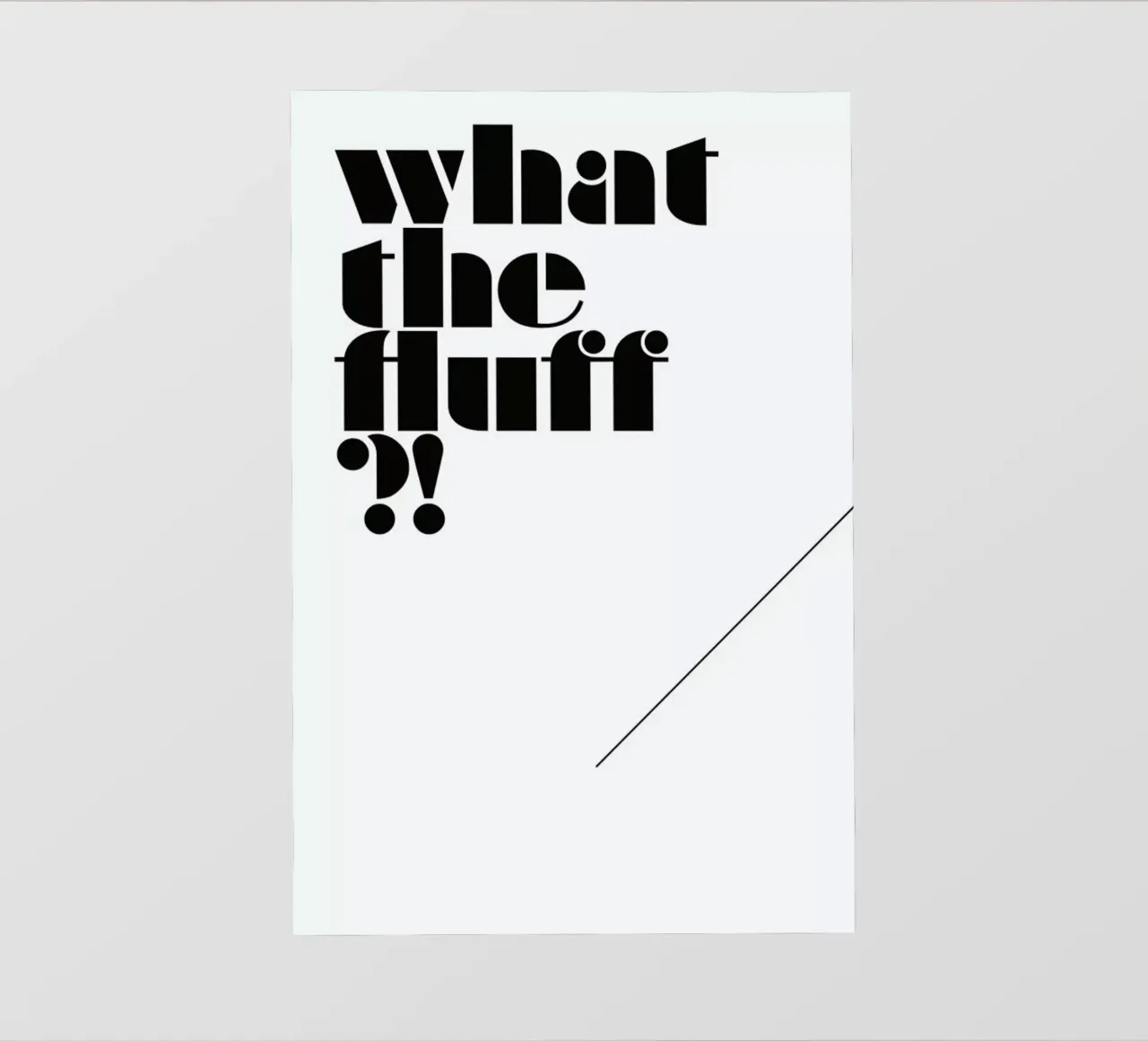 What the fluff?! pellicola backlit da Oh Darling