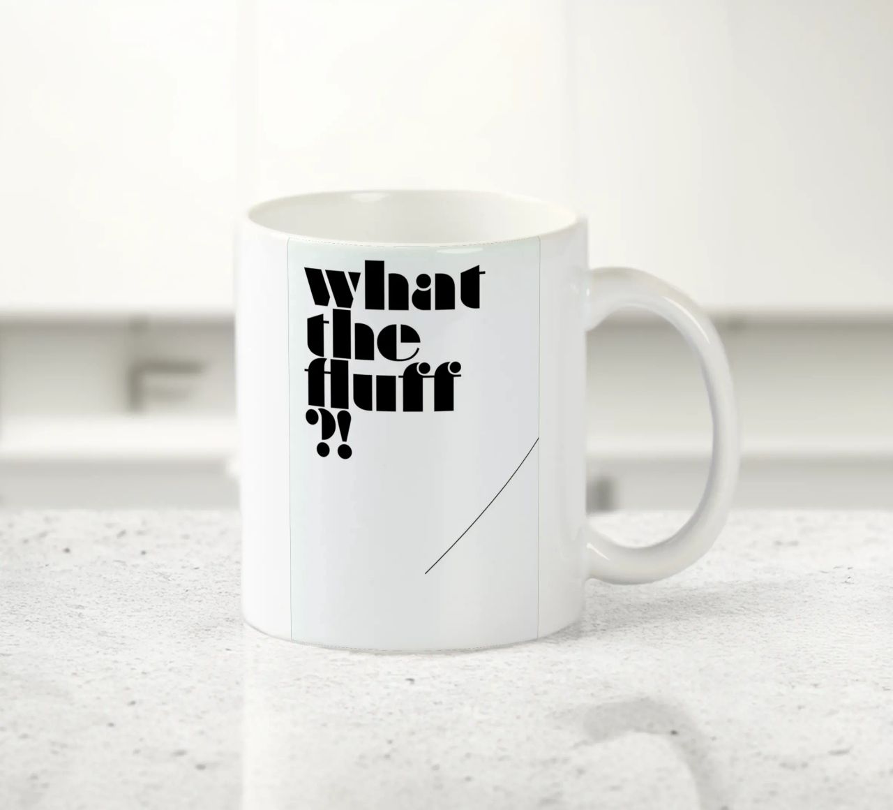 What the fluff?! tazza in ceramica da Oh Darling