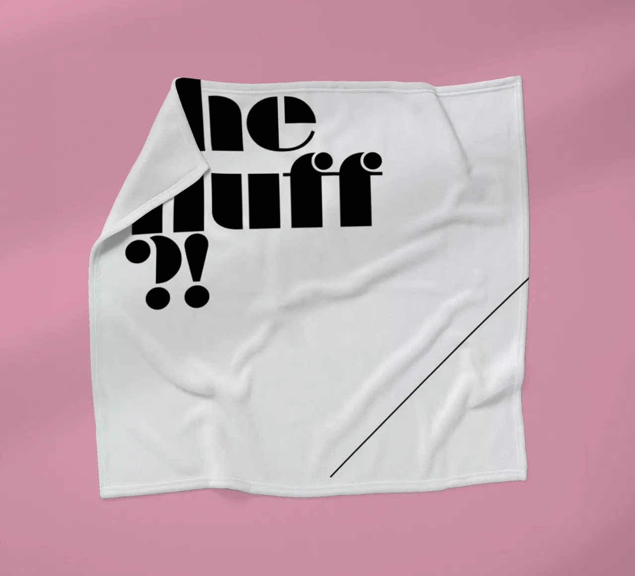What the fluff?! coperta in pile da Oh Darling