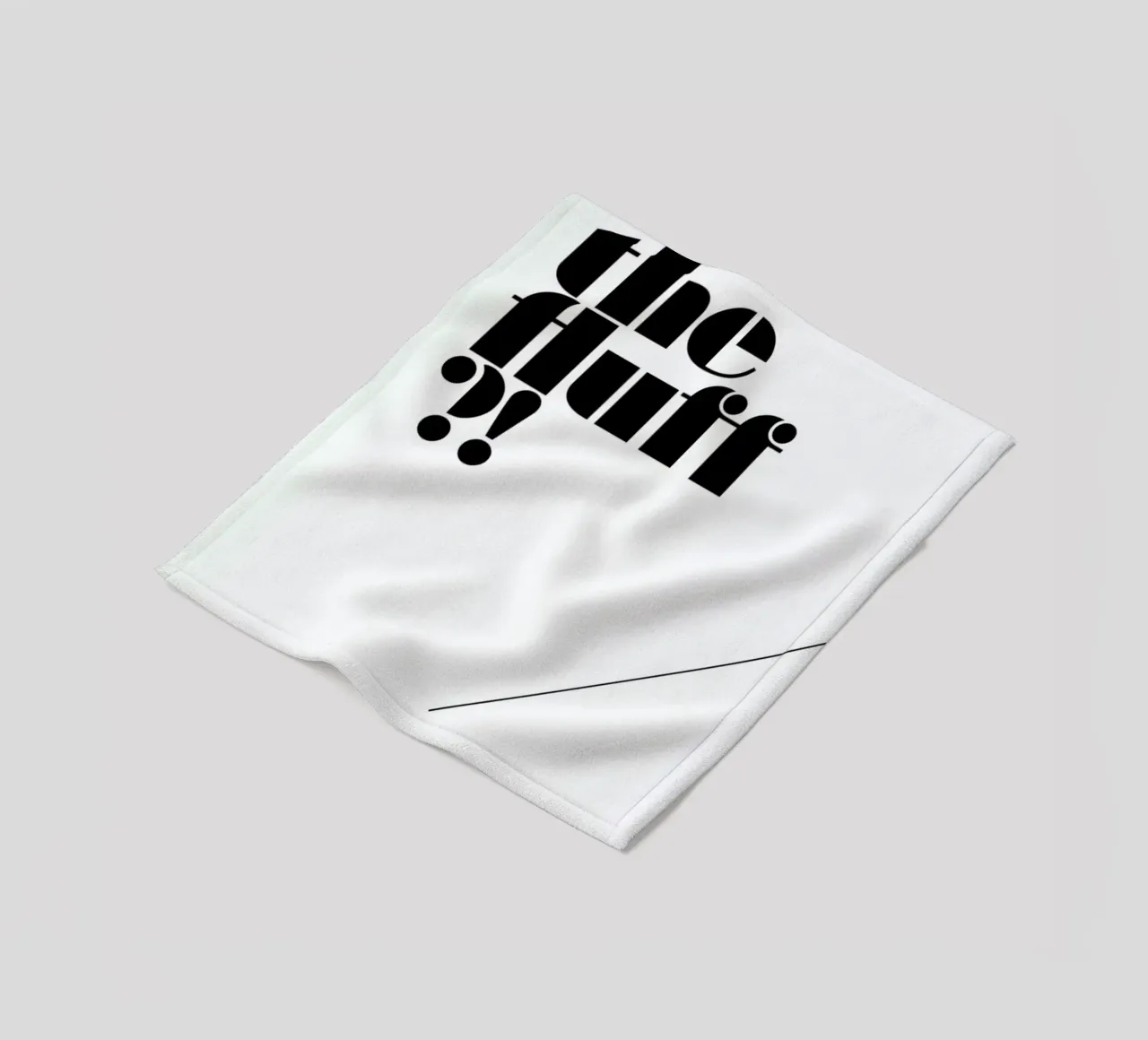 What the fluff?! coperta in pile da Oh Darling