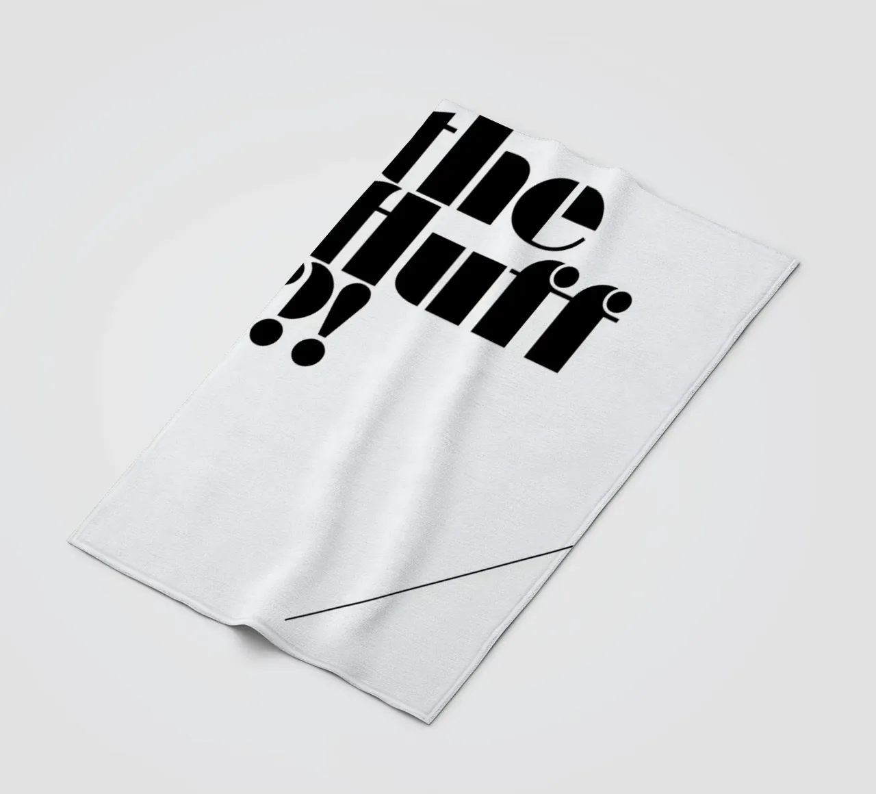 What the fluff?! coperta in pile da Oh Darling
