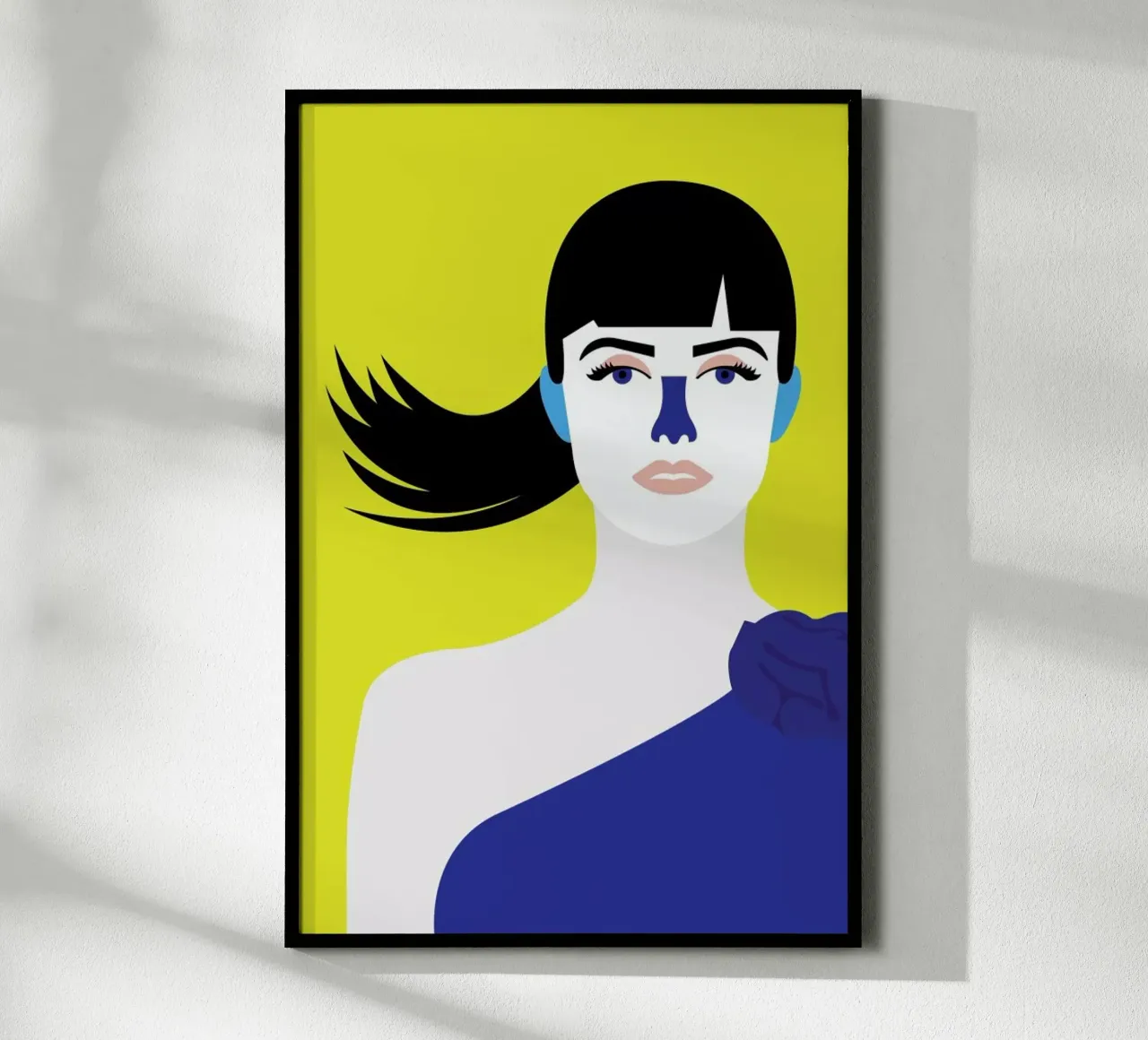 Penelope poster con telaio in legno da Dignity