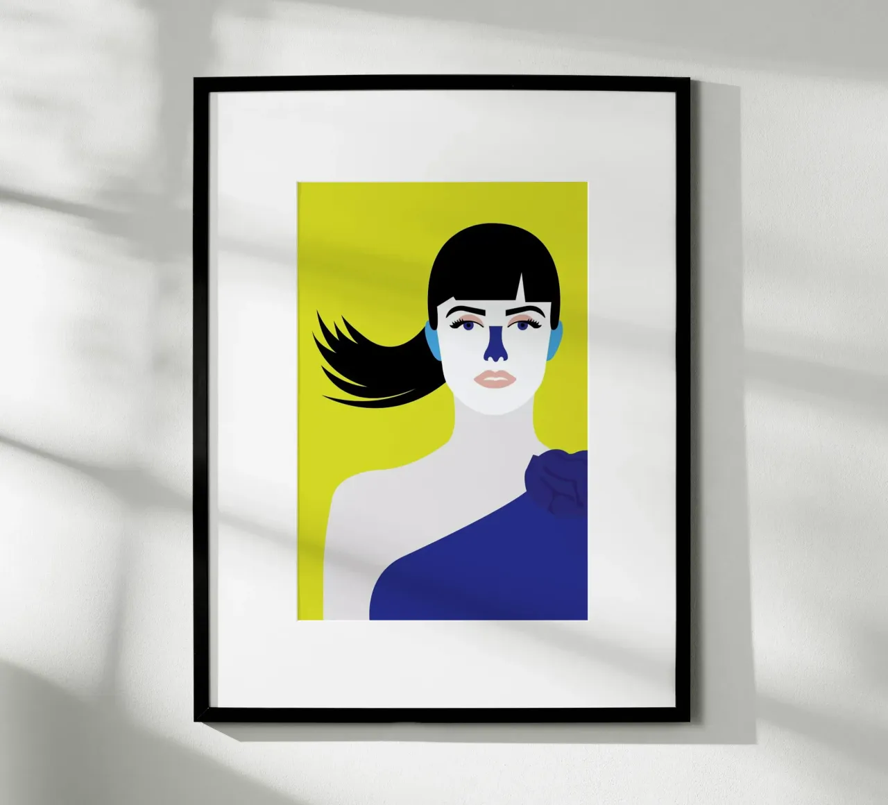Penelope poster con telaio in legno da Dignity
