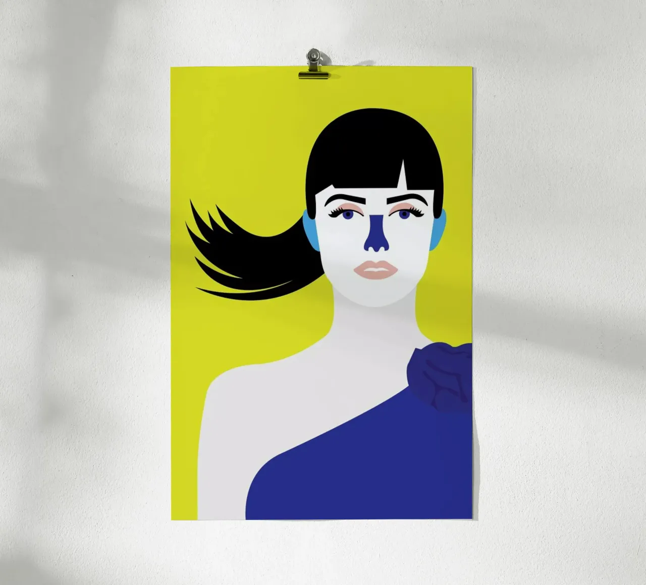 Penelope poster con telaio in legno da Dignity