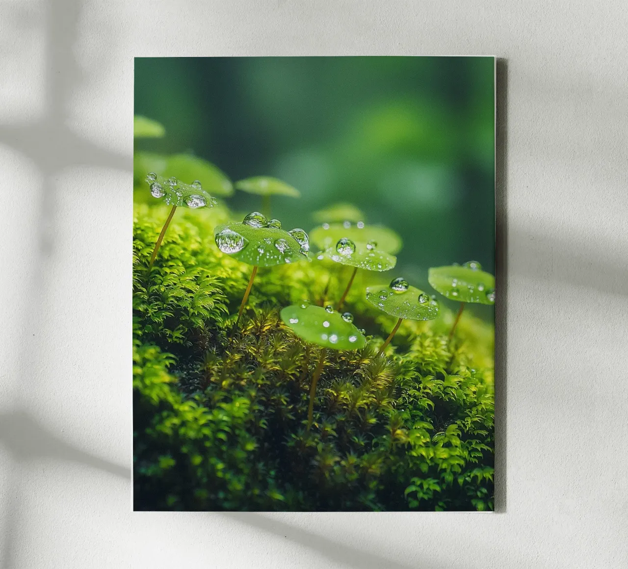 Macro Nature tela con Cornice a cassetta da PhotoVibe Decor