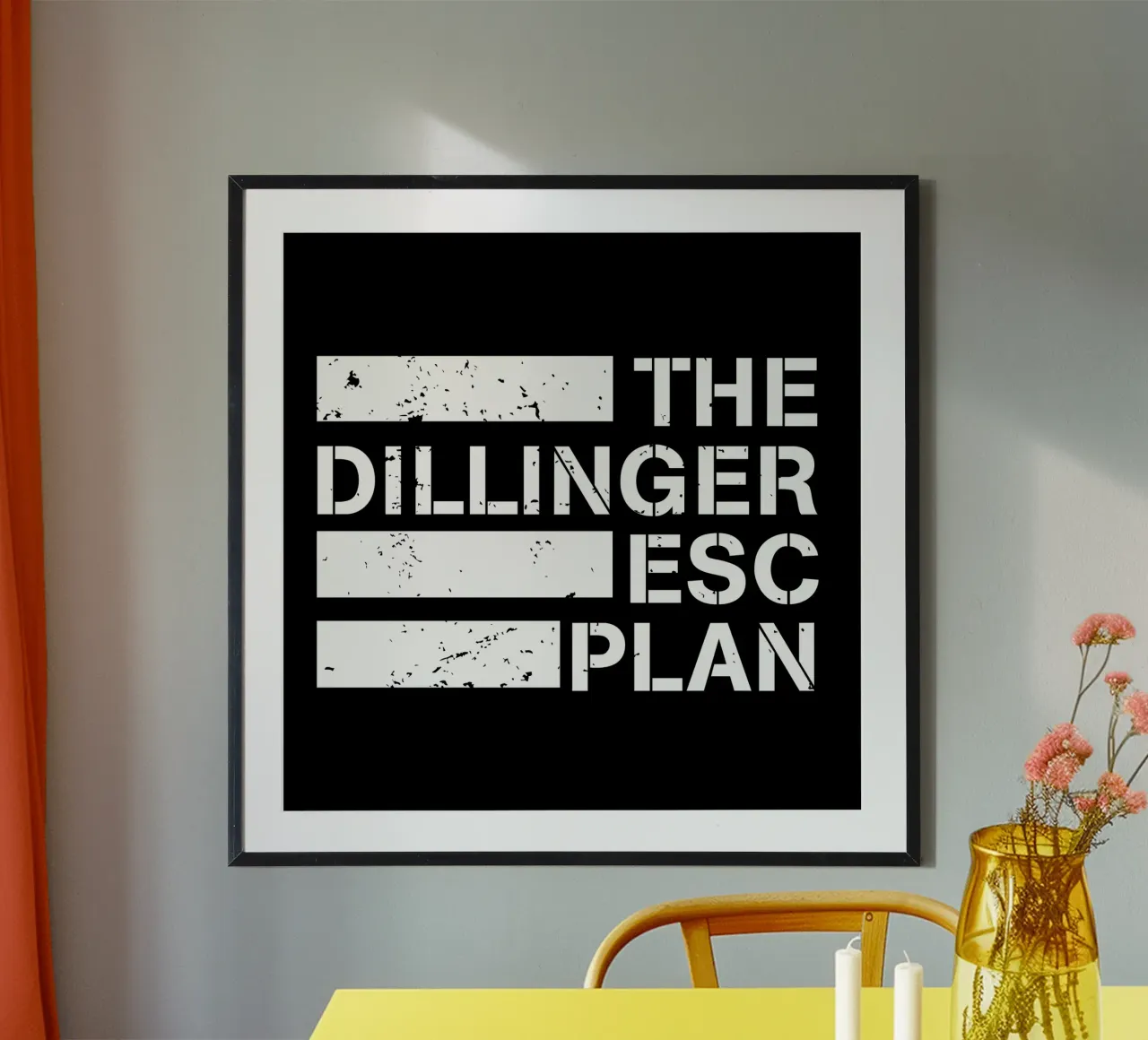 The Dillinger Escape Plan poster da tammy shop