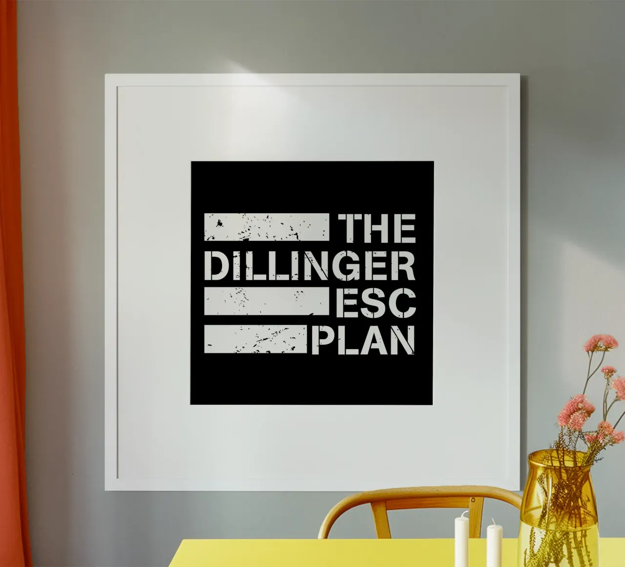 The Dillinger Escape Plan poster da tammy shop