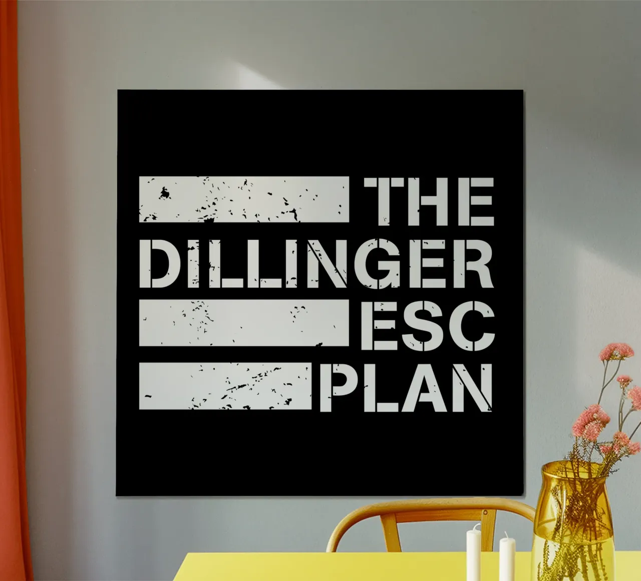 The Dillinger Escape Plan poster da tammy shop
