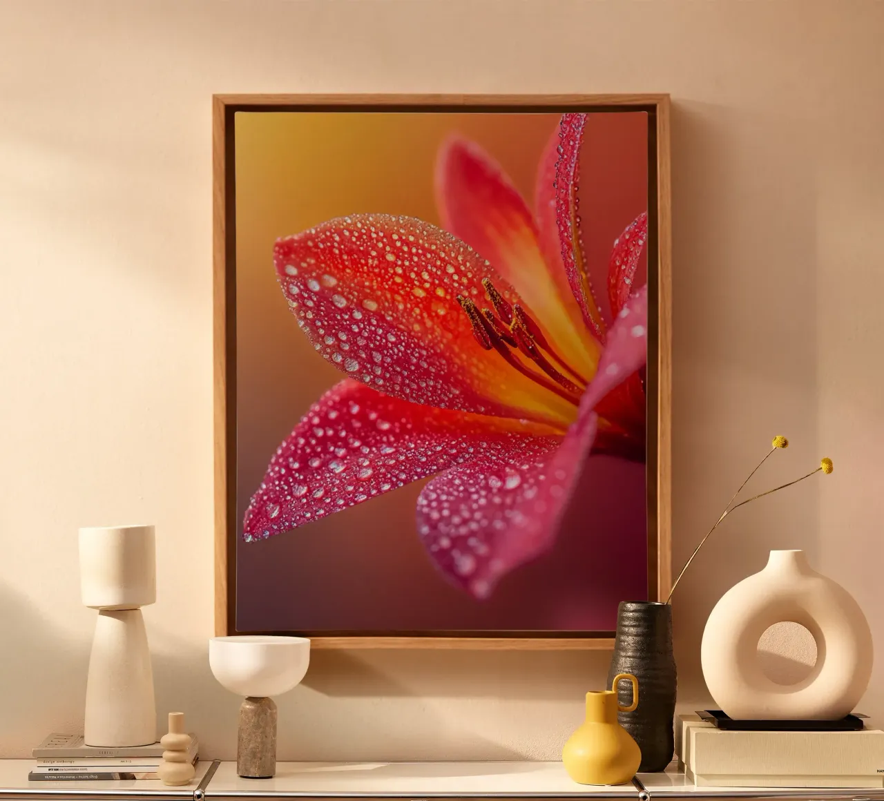 Macro Nature tela da PhotoVibe Decor