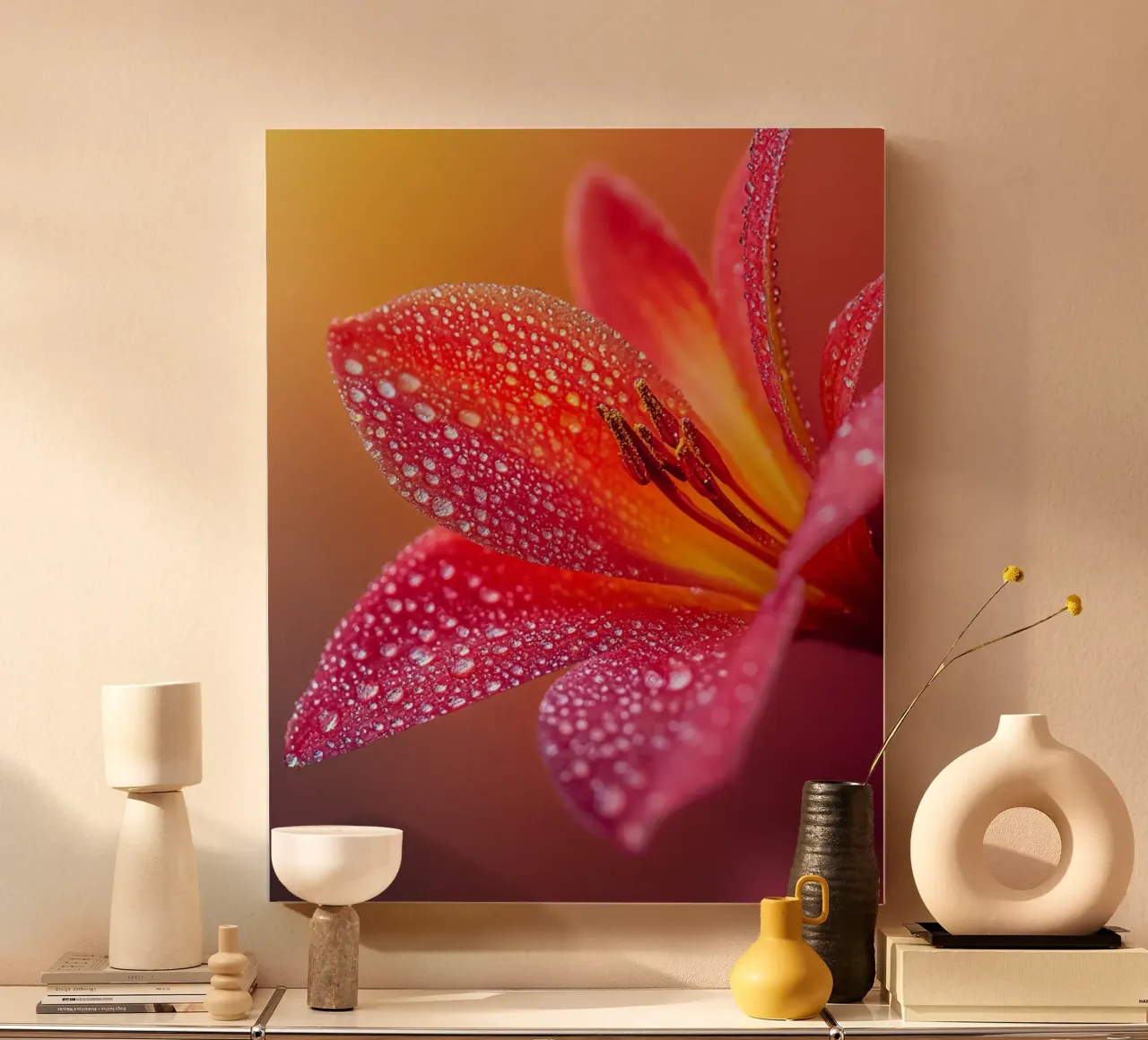 Macro Nature tela da PhotoVibe Decor
