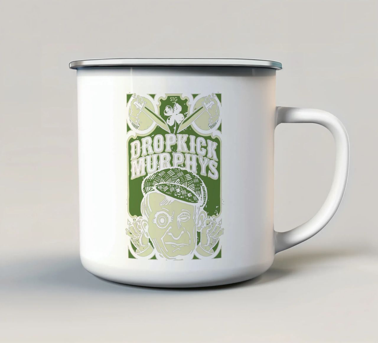 Dropkick Murphys tazza in smalto da tammy shop