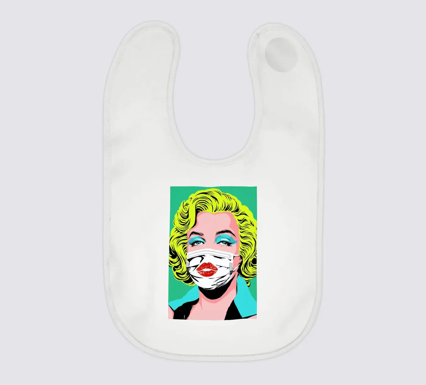 Masked-bombshell Babylätzchen von Butcher Billy