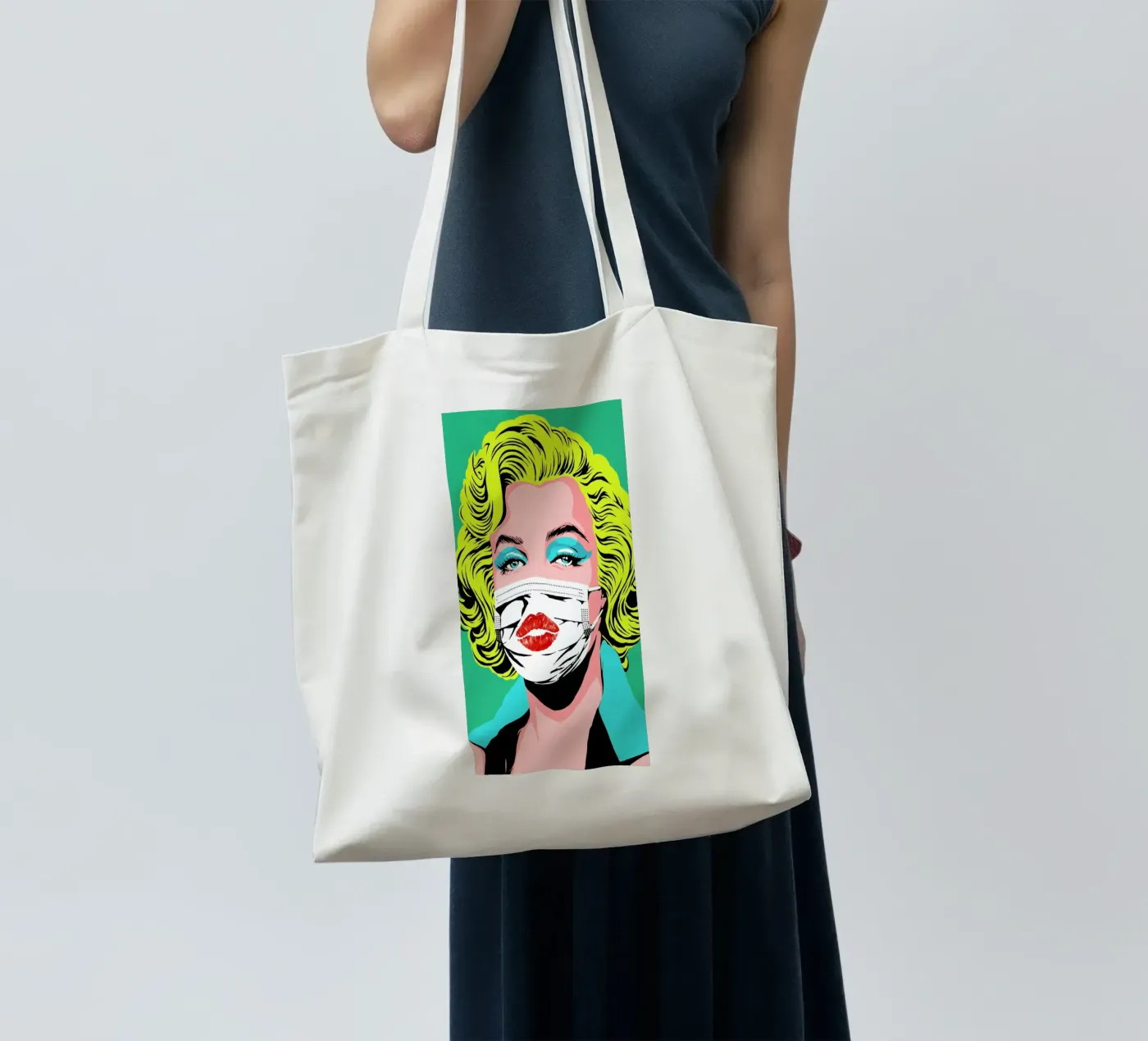 Masked-bombshell borsa in juta da Butcher Billy