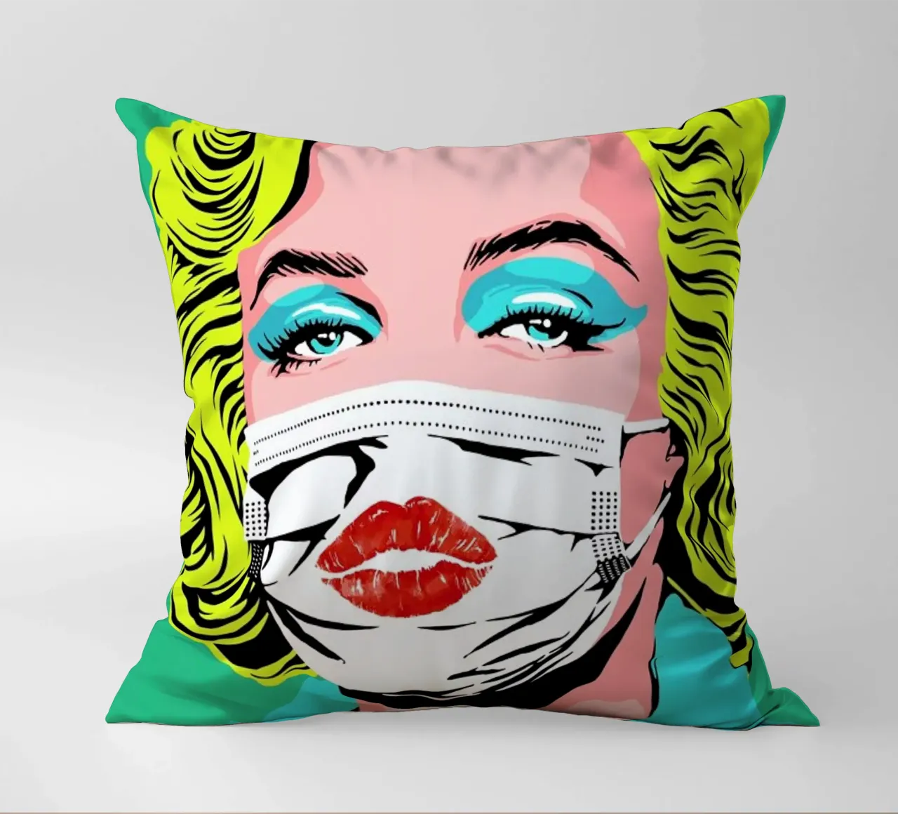 Masked-bombshell cuscino da Butcher Billy