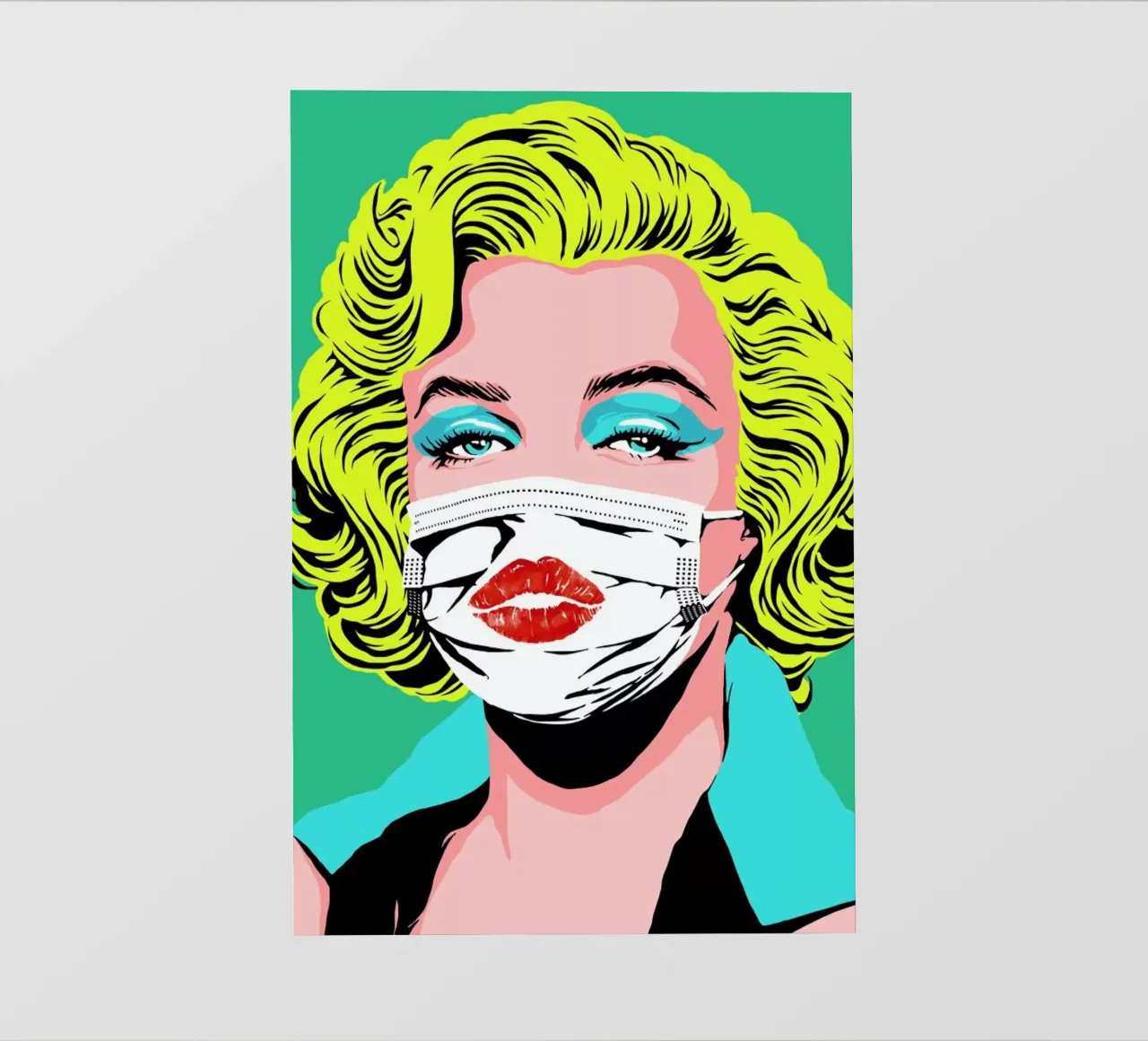 Masked-bombshell pellicola backlit da Butcher Billy