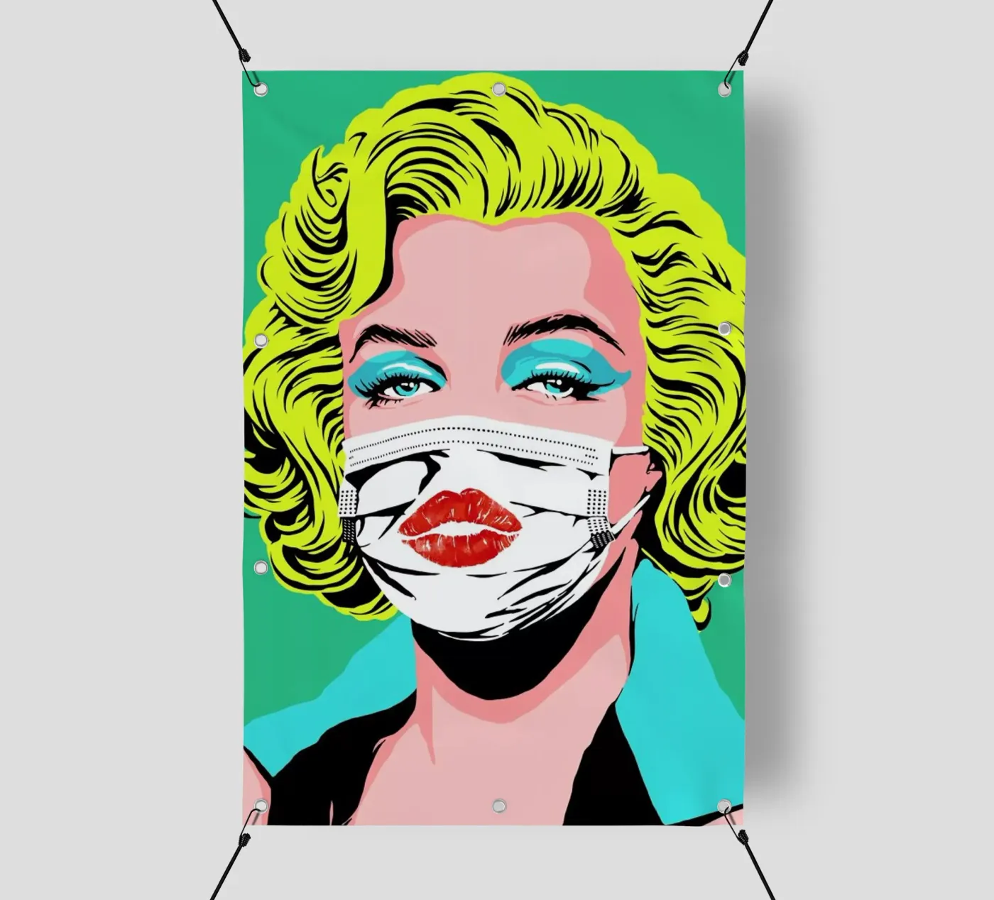 Masked-bombshell PVC Plane von Butcher Billy