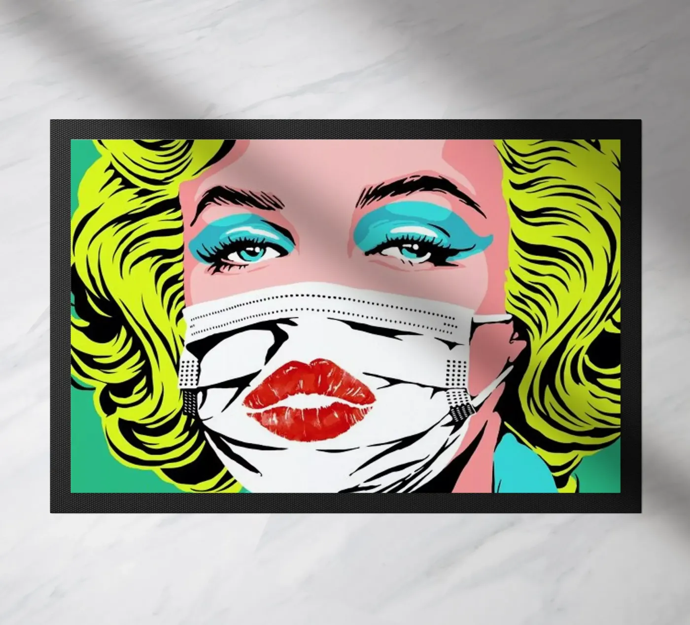 Masked-bombshell deurmat van Butcher Billy